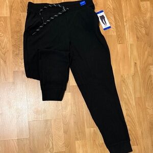 Women’s Black Corduroy Jogger Pants